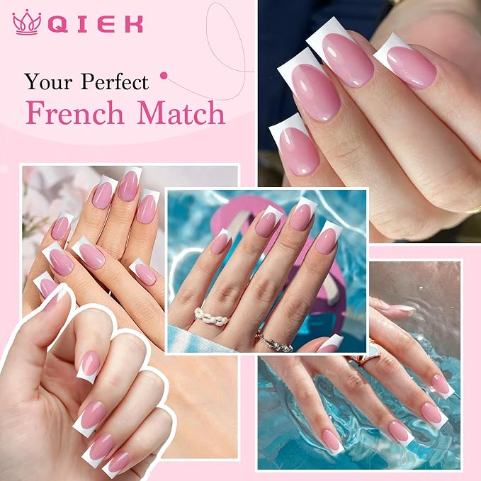 1-Deep Pink + White
