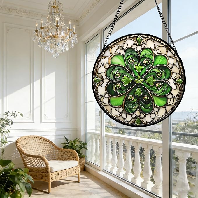 Green and White