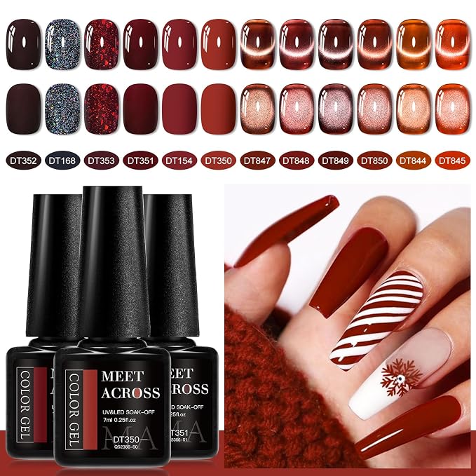12 Colors Brown Series