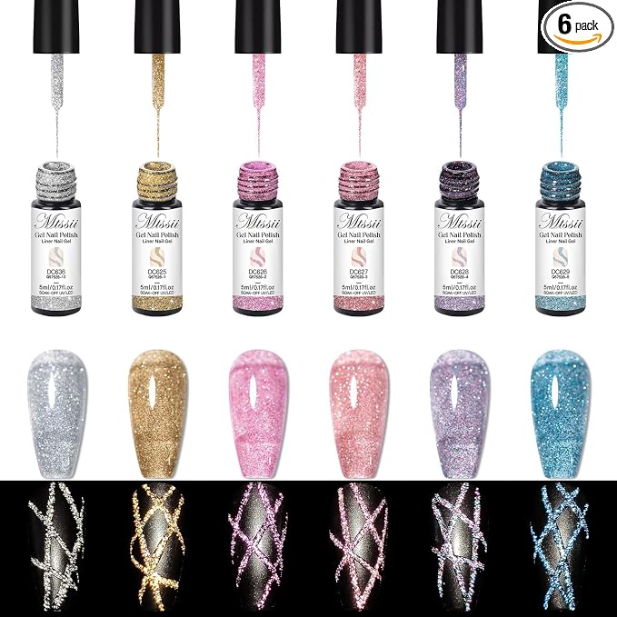 Metallic Mirror Gel Nail Polish