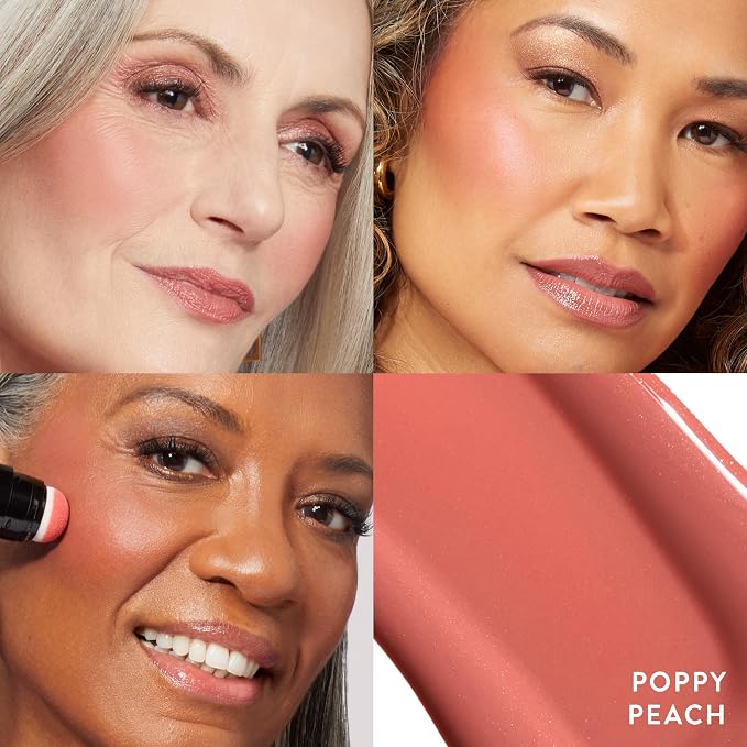 Just Peachy Lip Balm + Poppy Peach Blush