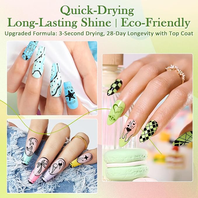 12 Colors stamping polish