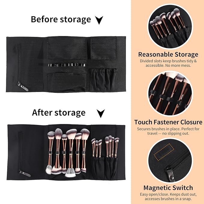 Coffee Brown 13 PCS (with Gift Box)