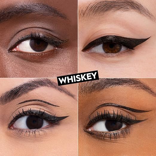 Whiskey - Matte Dark Brown, Brush Tip Eye Liner
