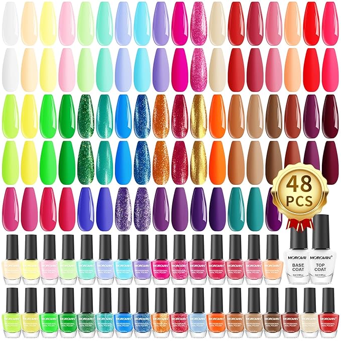 48pcs Nail Polish Set 0.17fl.oz
