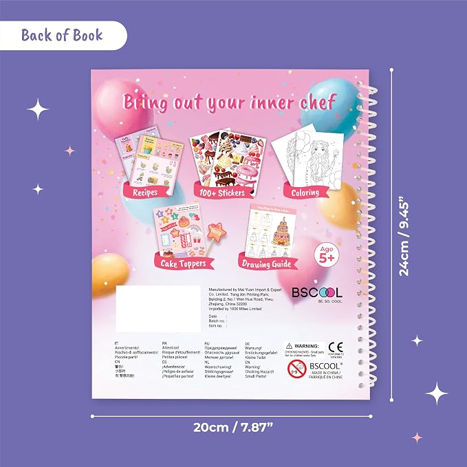 Play and Bake Activity Book