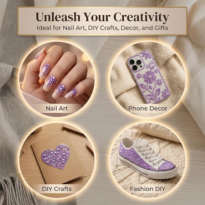 Jelly light purple AB 2-6mm
