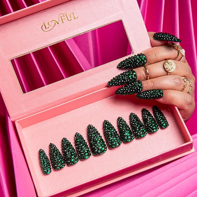 Classic Green Rhinestone