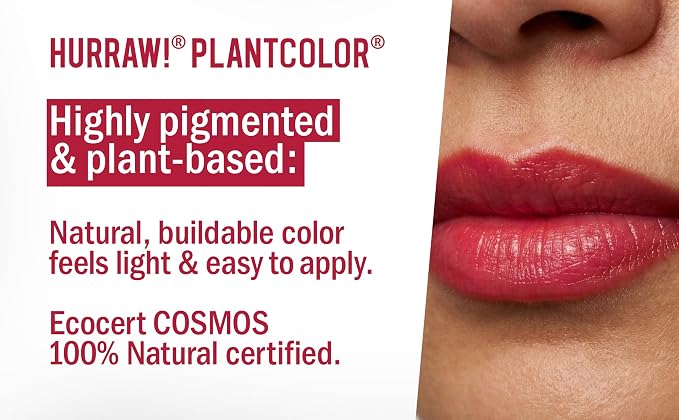 Hurraw! LIP COLOR №1 (RED)