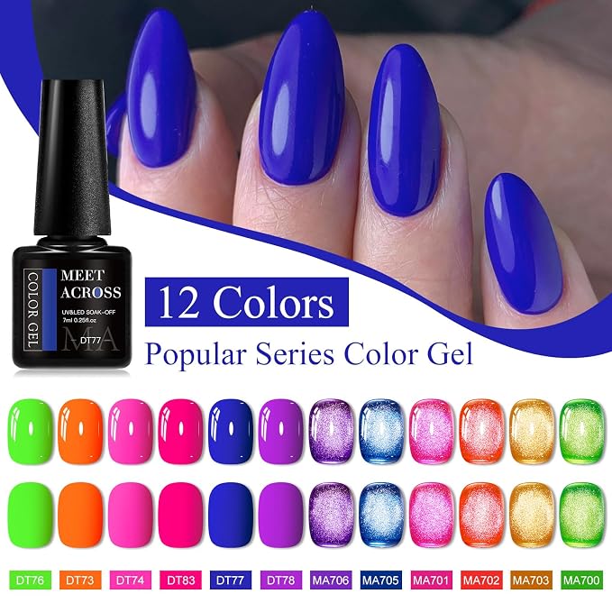 12 Colors Neon Series