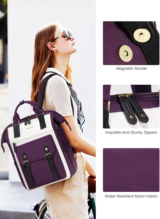 Beige Purple
