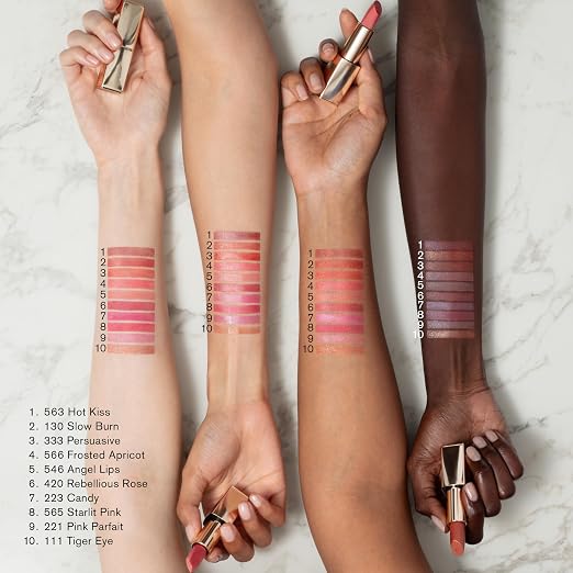 221 Pink Parfait - A light pink with a blue-white sheen