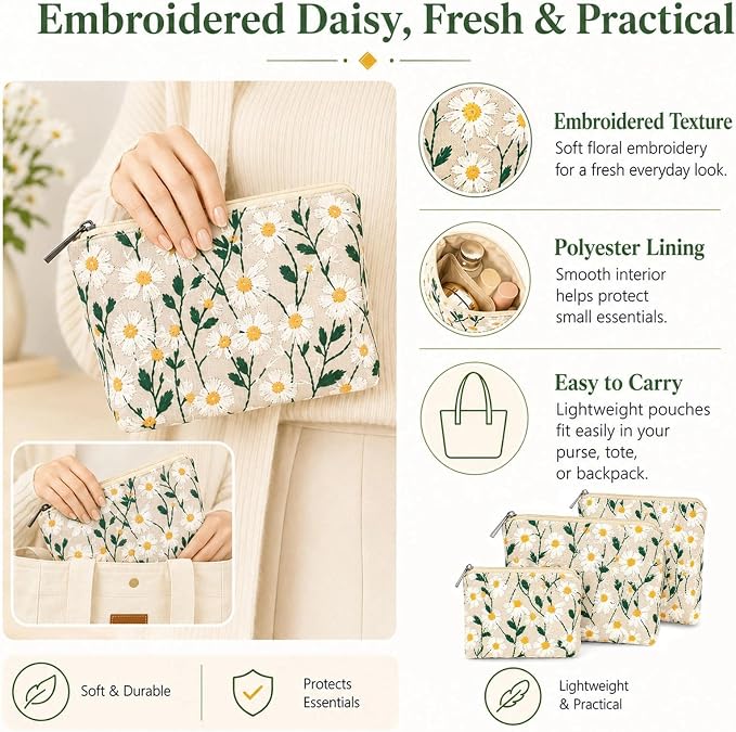 Embroidered Daisy