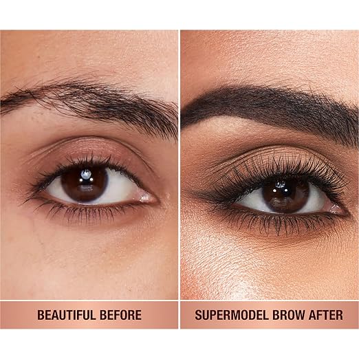 Black Brown - warm undertones for dark brown to black brows