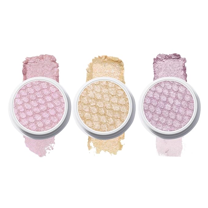 ivory, baby pink, cool lavender