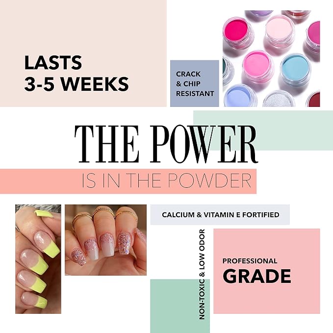 Vivien (Clear) & Erica (Sheer Pink)