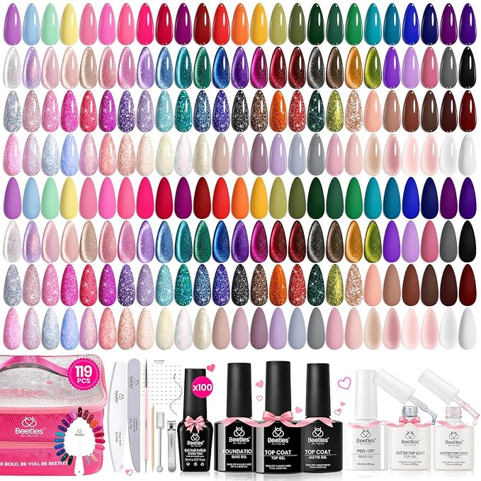 100 colors all season gel polish set