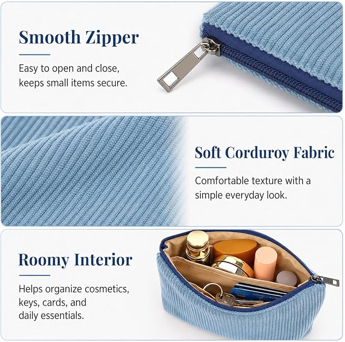 Dusty Blue/Corduroy