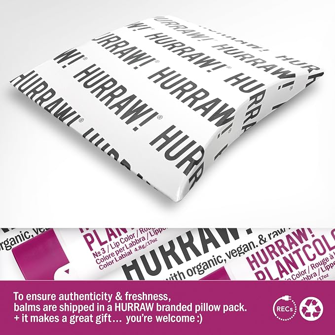 Hurraw! LIP COLOR №3 (PINK/PURPLE)