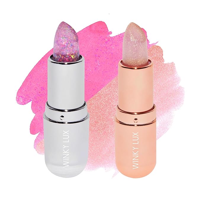 Set-Lavender Confetti Balm & Rosé Glimmer Balm