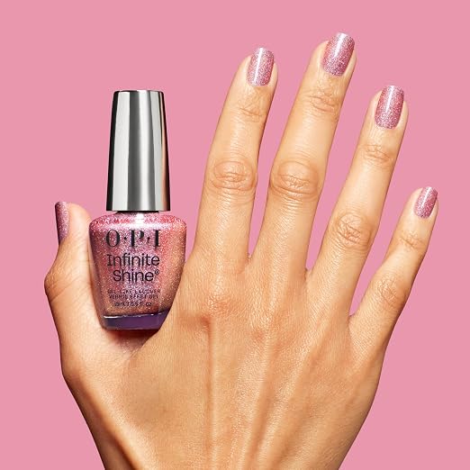 Pinkish Delight | Semi-Sheer Soft Holographic Pink Shimmer