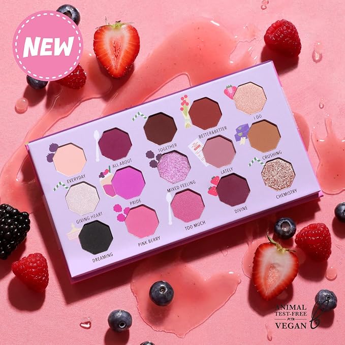 Berry Blast Pressed Pigment Palette