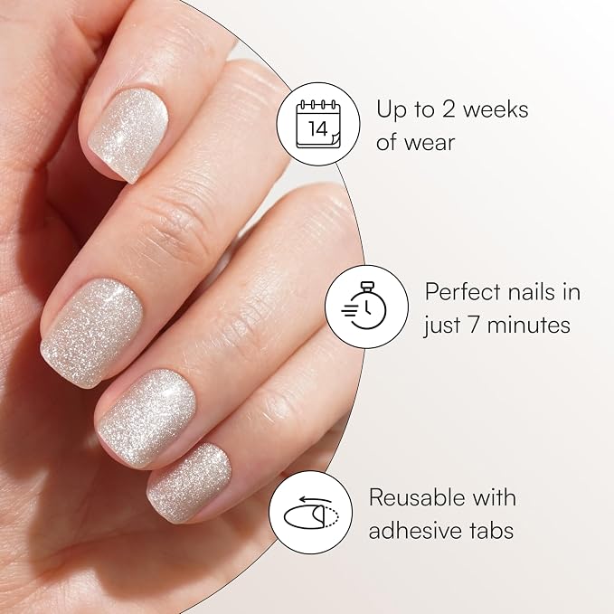 Champagne Cateye Extra Short Square