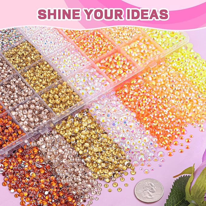 05 Yellow Rhinestones Series