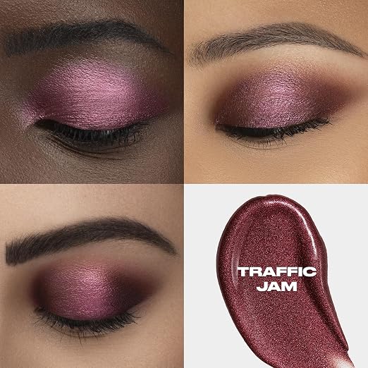 Traffic Jam (burgundy shimmer)
