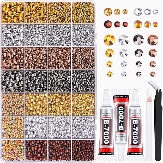 06 Metallic Rhinestones Series