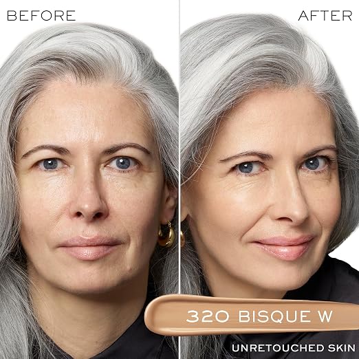 320 Bisque W: medium skin with warm undertones