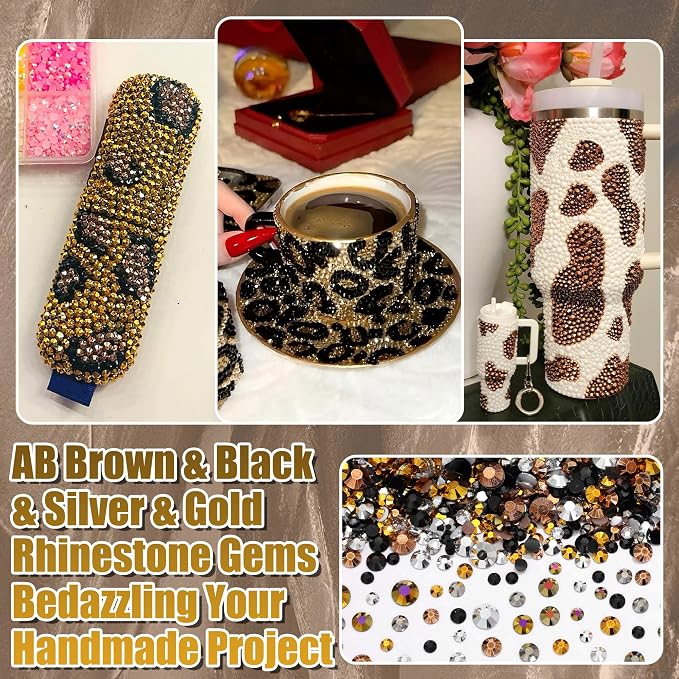 Brown&Black&Silver&Gold