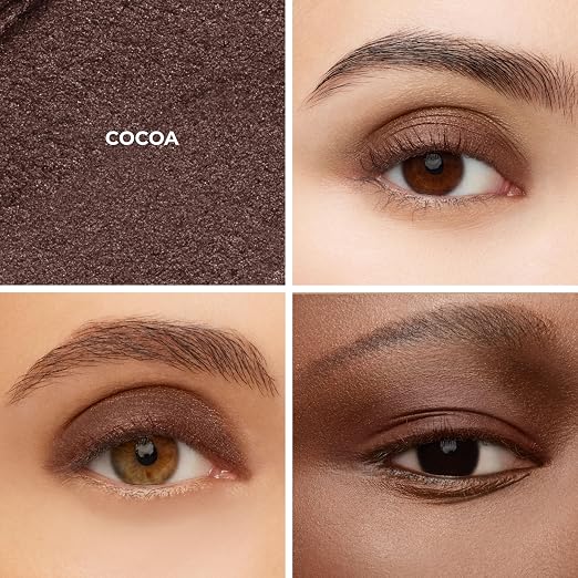 Shimmer Cocoa - Rich walnut brown with hidden pearl