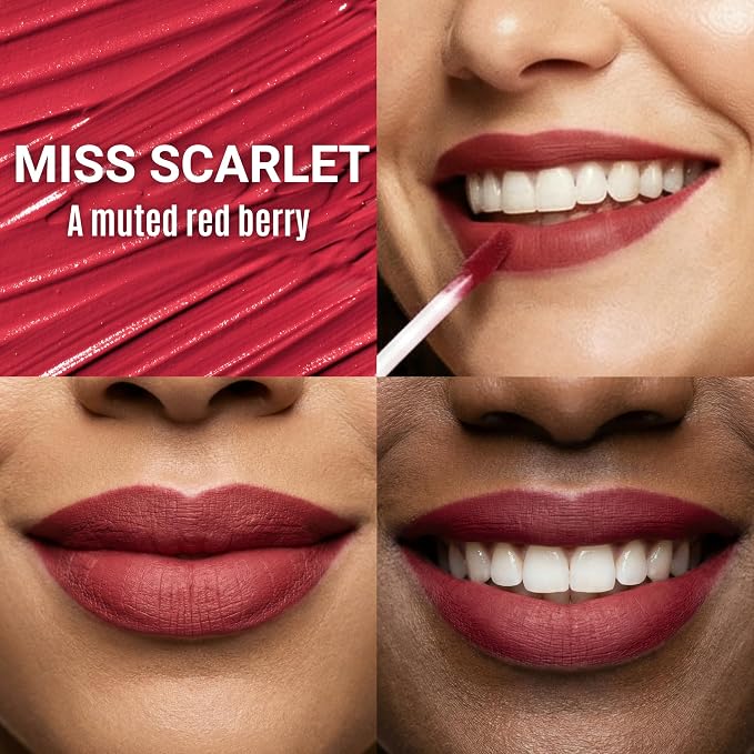 Miss Scarlett - A muted red berry