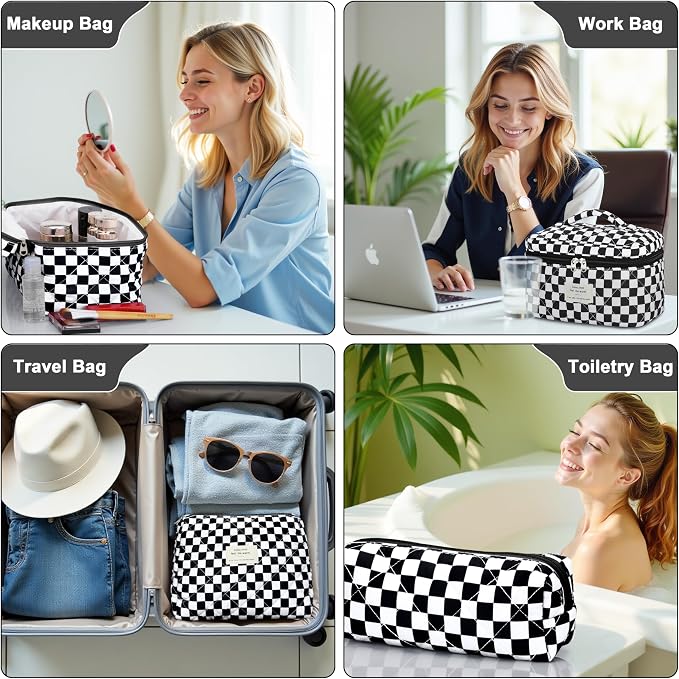 Checkered Black