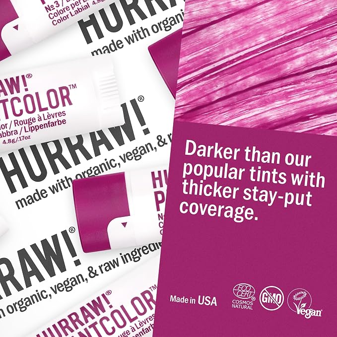 Hurraw! LIP COLOR №3 (PINK/PURPLE)