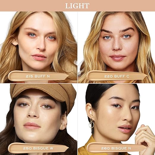 220 Buff C: light skin with cool undertones