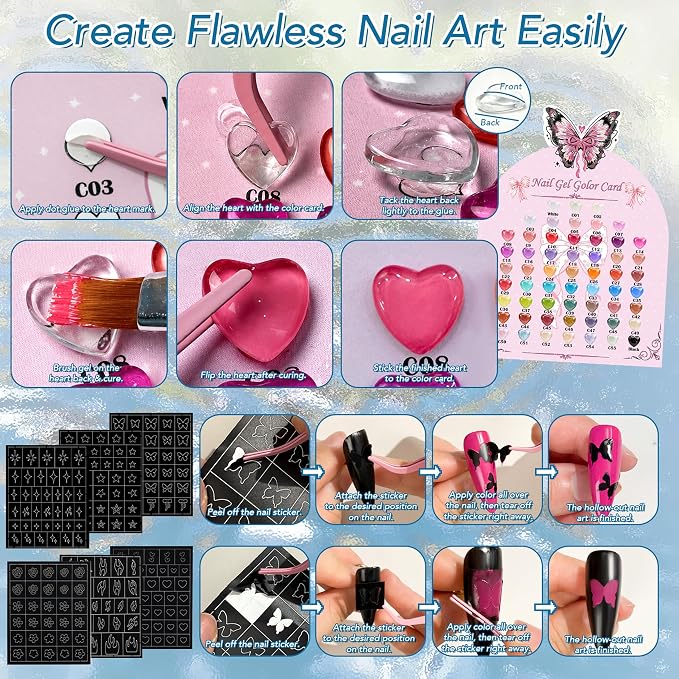 57 Colors Pro Pat Gel Jar Set