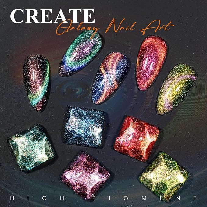 6 Colors Cat Eye Gel Polish