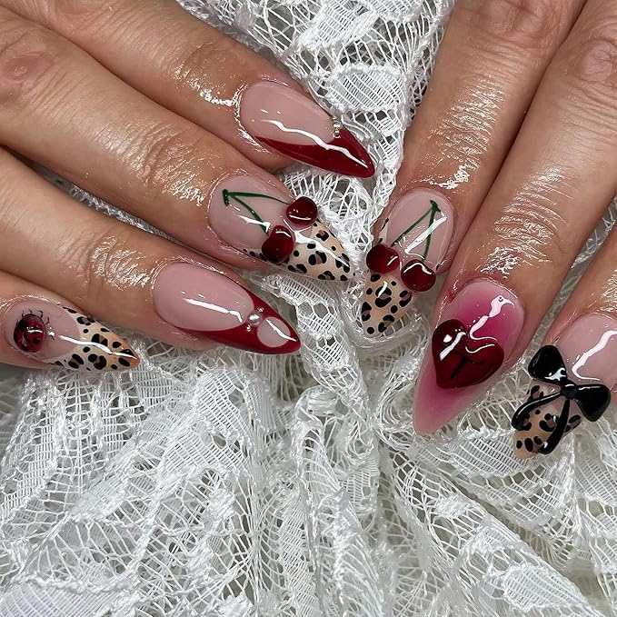 Cherry Leopard Glam