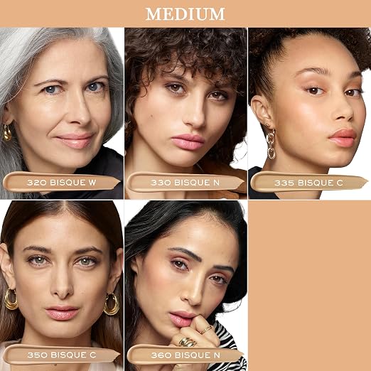 330 Bisque N: medium skin with neutral undertones