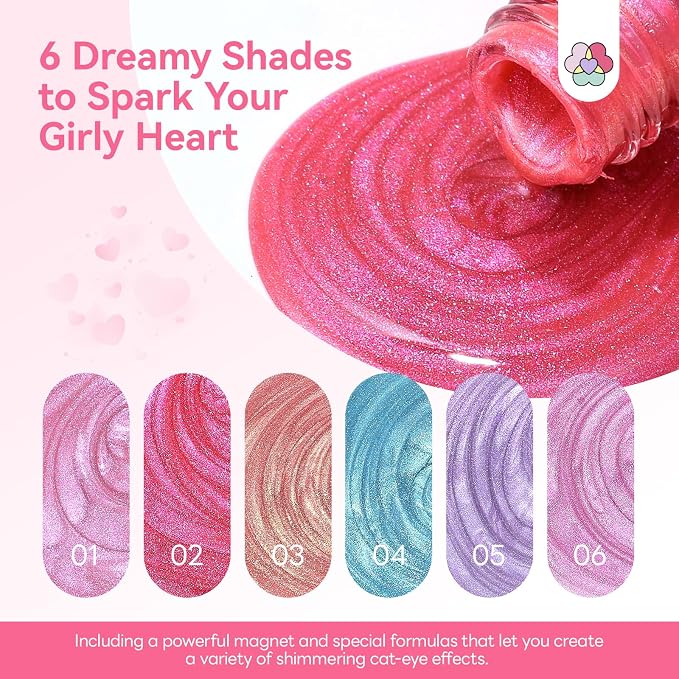 Romantic Pink Cat Eye