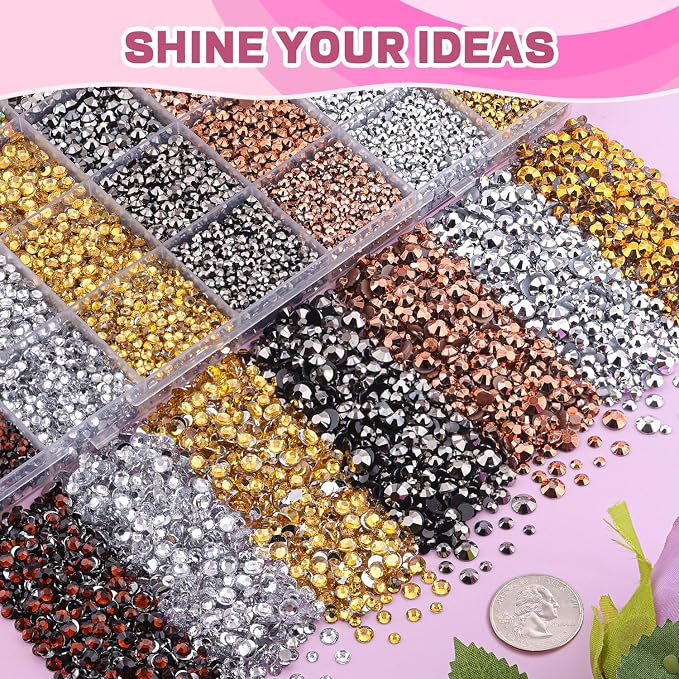 06 Metallic Rhinestones Series