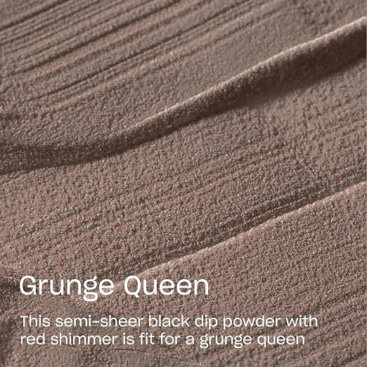Grunge Queen | Semi-Sheer Dark Red-Copper Shimmer
