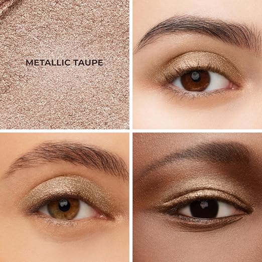 Shimmer Metallic Taupe - Chrome taupe