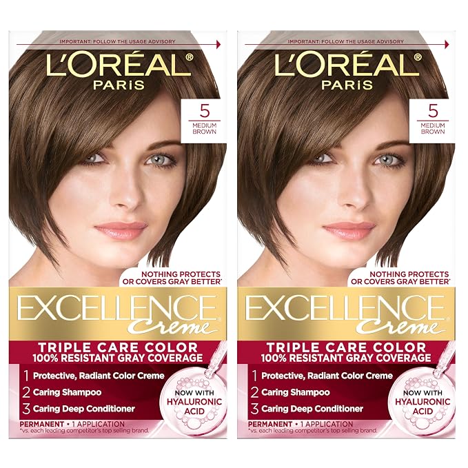 5 Medium Brown