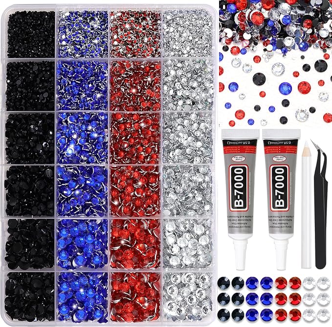 Blue&Red&White&Black