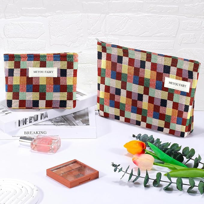 B-Checkered 2Pcs Colorful