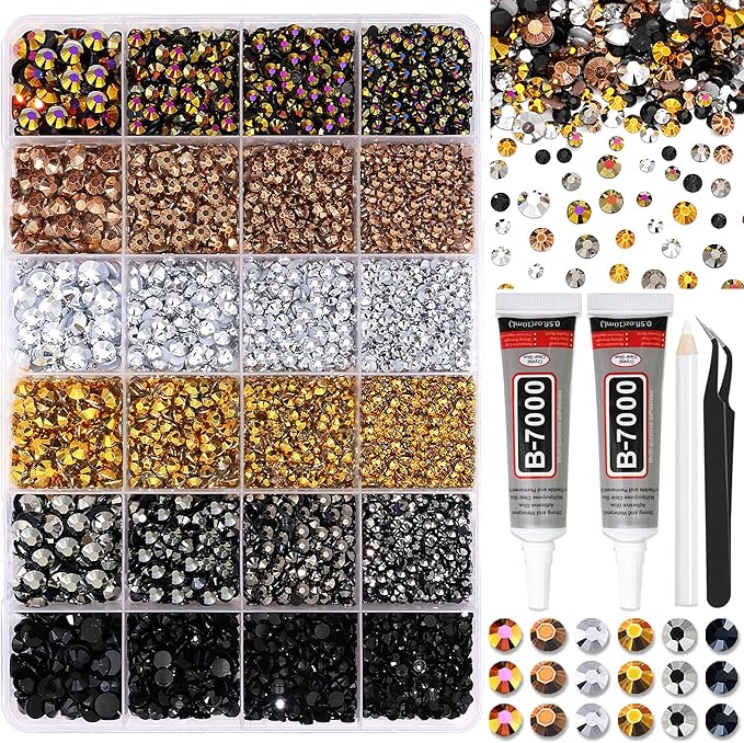 Brown&Black&Silver&Gold