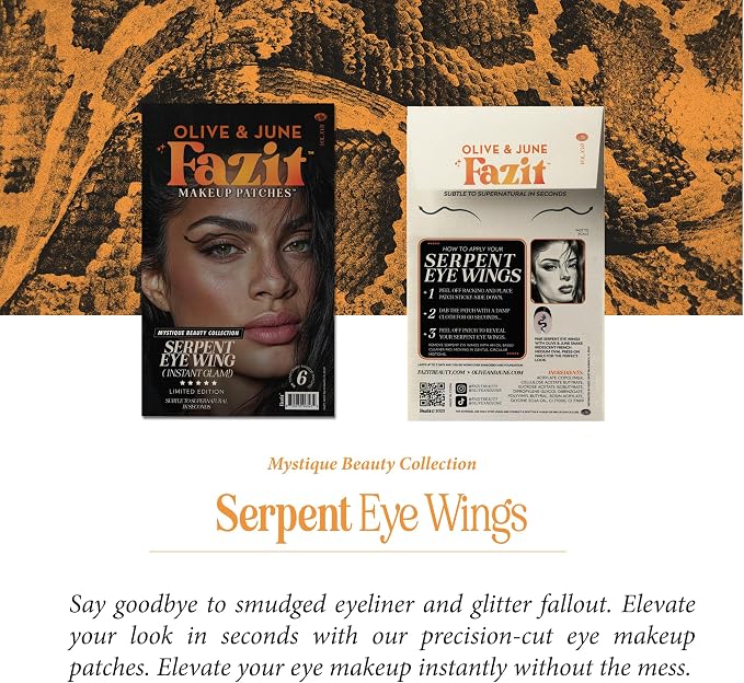 Halloween Serpent Eye Wings